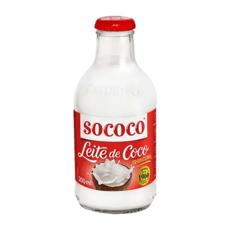 LEITE DE COCO SOCOCO TRADICIONAL 200ML