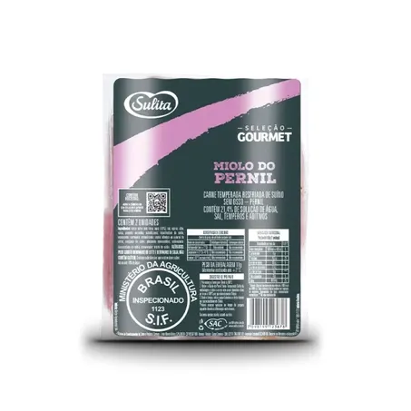 Miolo Pernil Suino Sulita Gourmet Temp.Kg