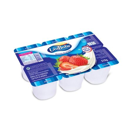 BEBIDA LÁCTEA UNIBABY MORANGO 510G