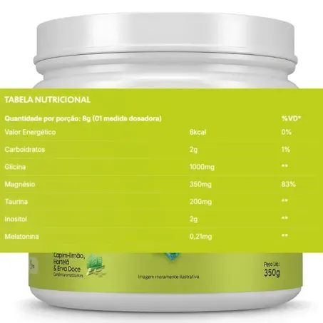 Magnésio Inositol Relief 3.0 Capim Limão 350g 360-2
