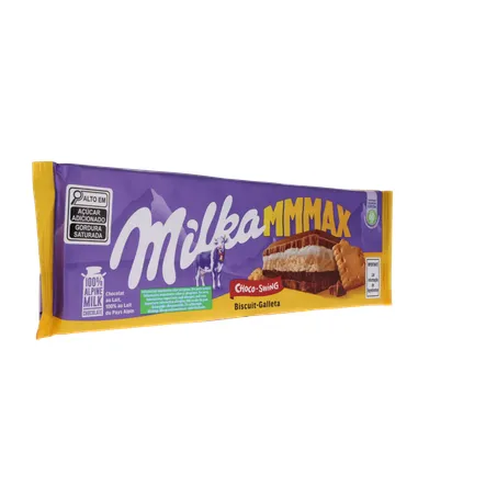 CHOC BARRA MILKA CHOCO-BISCUIT 300G 360-32