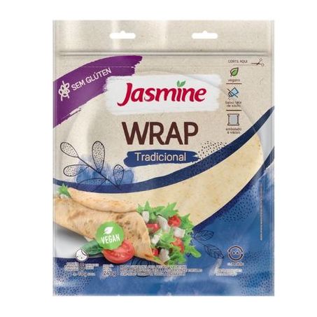 Wrap Tradicional sem Glúten Jasmine 240g