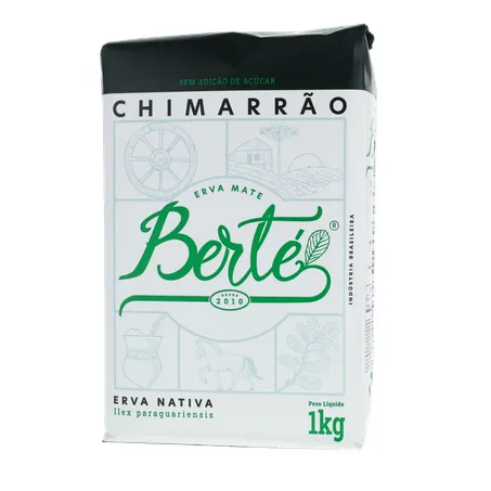 Erva mate berte s-acucar 1kg 360-1