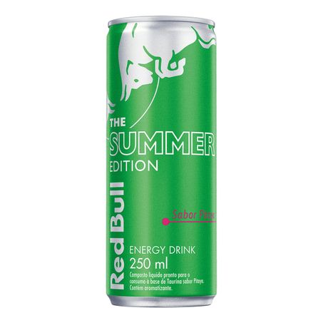 Energético Pitaya Red Bull Lata 250ml The Summer Edition	