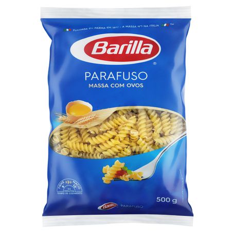 MACARRÃO COM OVOS PARAFUSO BARILLA