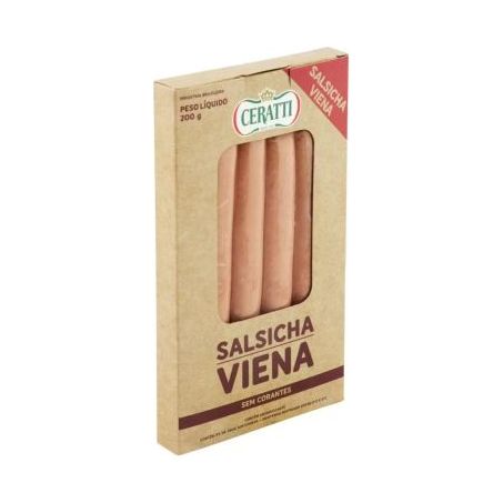 SALSICHA CERATTI 200G VIENA SEM CORANTE