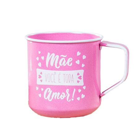 CANECA BENE CASA ESMALTADA MÃE ESPECIAL SORTIDO 4307 400ML