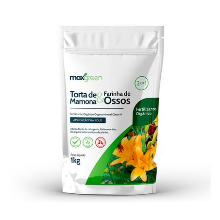 Fertilizante 2 em 1 maxgreen 1kg