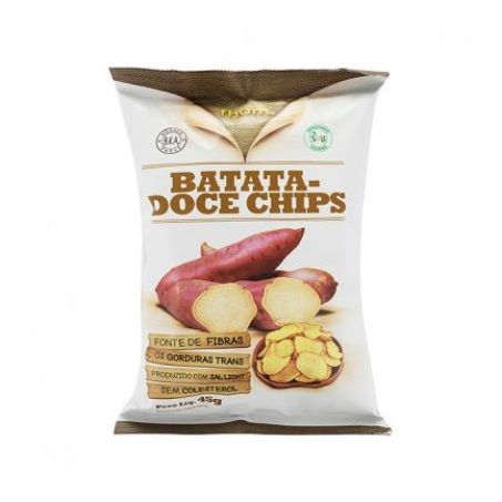 Batata Doce Chips Fhom 45g