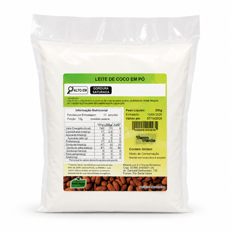 LEITE DE COCO EM PÓ 200G