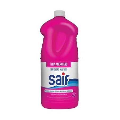 Alvejante saif tira manchas s/cloro 2l