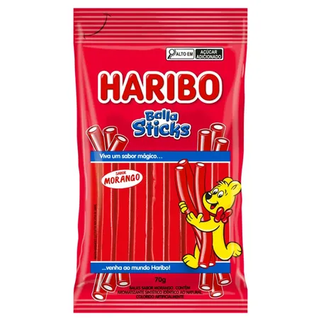 BALA GELATINA HARIBO 70G MELANCIA