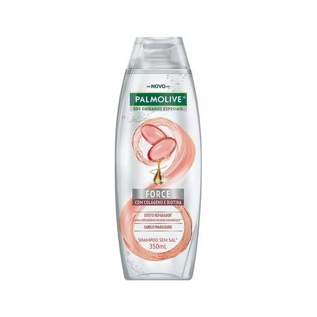 SHAMPOO PALMOLIVE FORCE C/ COLAGENO E BIOTIN 350ML