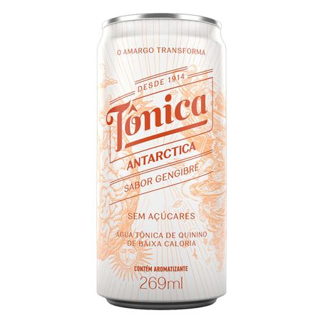Água Tônica Gengibre Zero Açúcar Antarctica