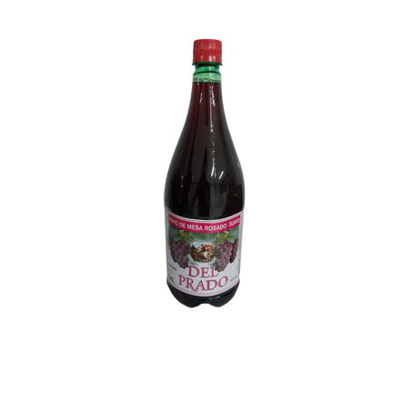 Vinho del prado rosado suave 980ml