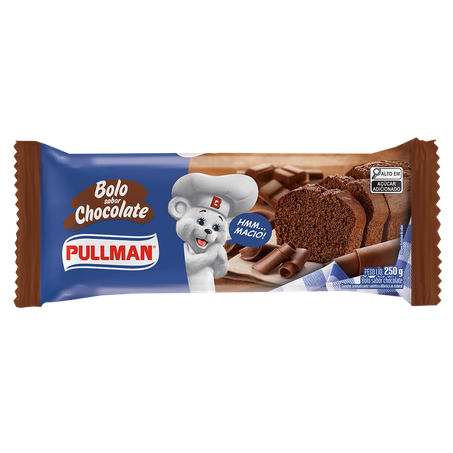 Bolo Pullman Chocolate Pacote 250gr