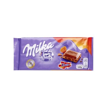 Chocolate ao leite daim milka 100g