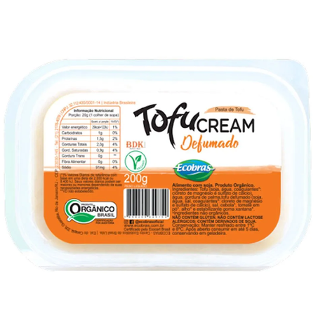 TOFU CREAM DEFUMADO ECOBRAS 200G