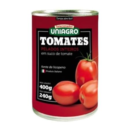 Tomate pelado uniagro 400g