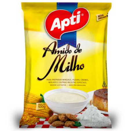 Amido de milho apti 500g sache