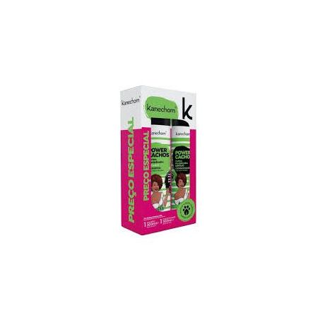 Kit Kanechom Shampoo/Condicionador 300ml Power Cachos ###
