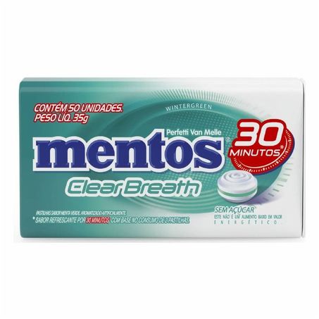PASTILHA MENTOS 30MIN 35G WINTERGREEN
