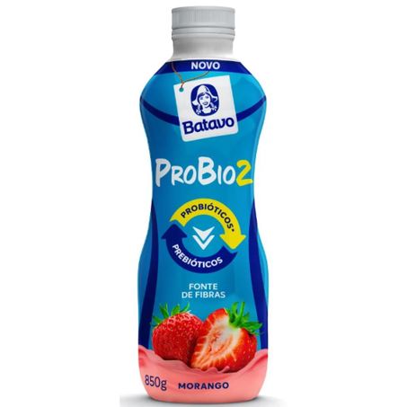 IOGURTE BATAVO PROBIO2 GF 850 MORANGO