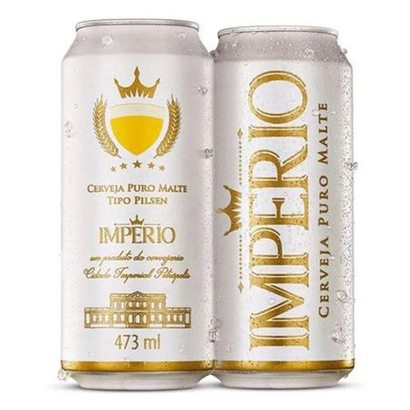 CERVEJA IMPÉRIO 473ML PURO MALTE