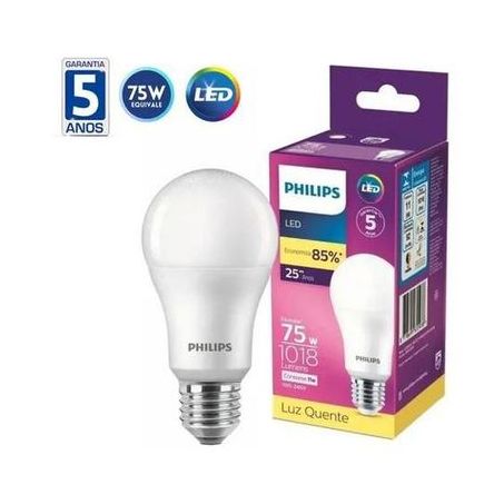 Lamp philips 75w quente
