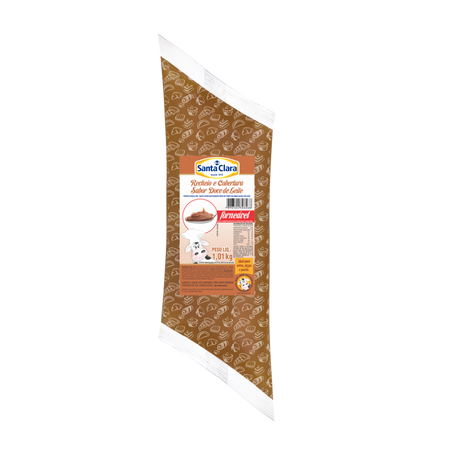 RECHEIO SANTA CLARA FORNEAVEL DOCE DE LEITE 1,01KG
