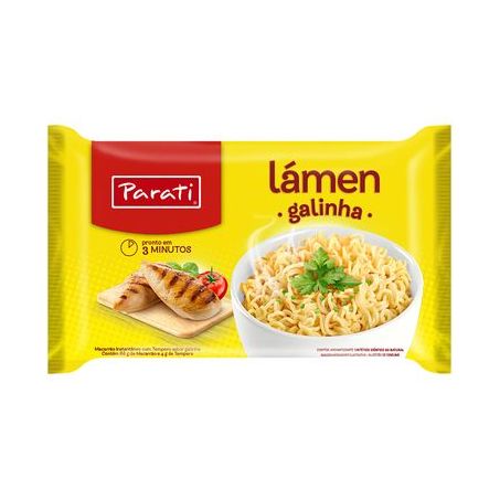 Macarrão Instantâneo Parati Lámen Galinha 70G