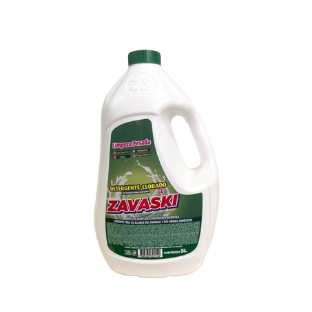 Detergente Zavaski Clorado 5l