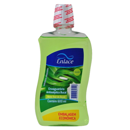 Enxaguante bucal enlace hortela 600ml