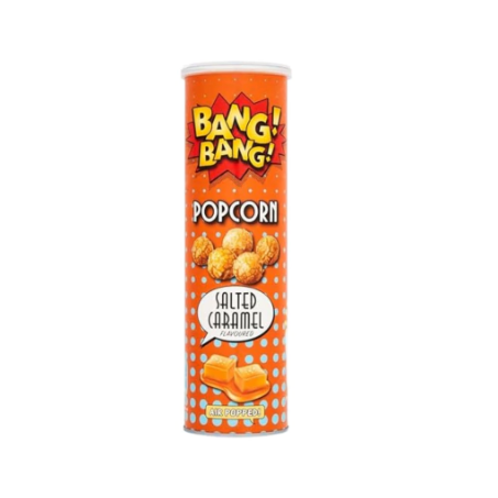 Pipoca doce caramelo salgado bang bang 85g