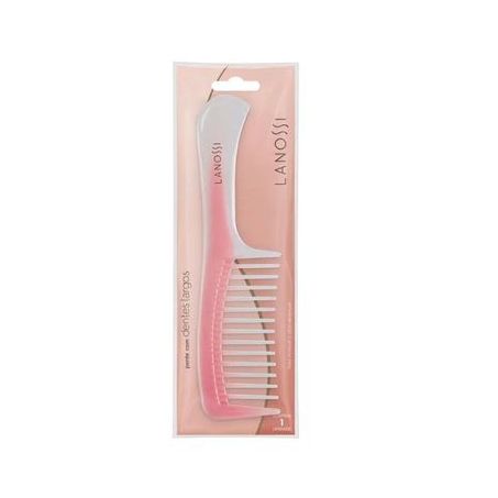 ACESSORIO PARA CABELO LANOSSI DENTES LARGOS ROSE