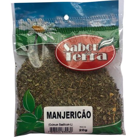 Manjericão sabor da terra 20g