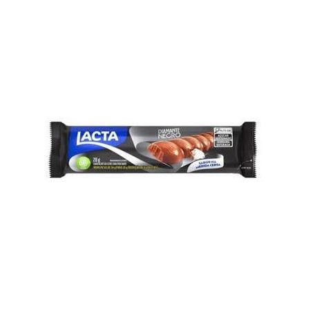 Chocolate lacta 28g diamante negro