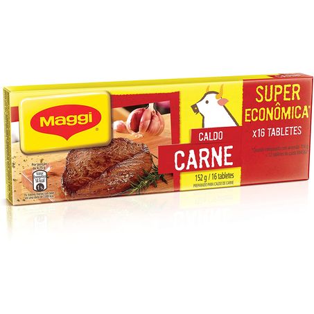 Caldo Maggi Cubos 152g C/16 Carne