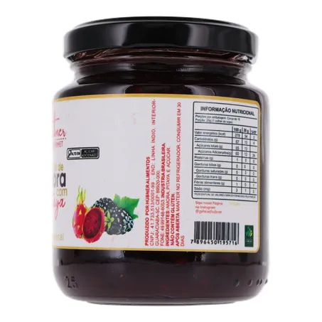 Geleia hubner amora com pitaya 310g 360-6
