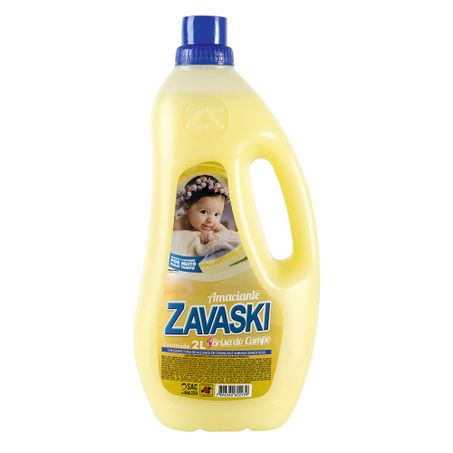 AMACIANTE DE ROUPA DILUÍDO BRISA DO CAMPO (AMARELO) ZAVASKI