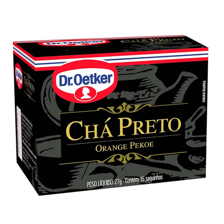 Chá Dr Oetker Preto 27G