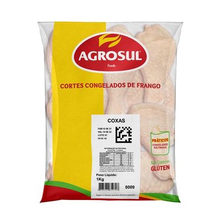 Coxa frango agrosul iqf 1kg