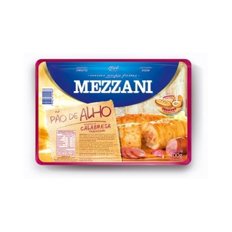 Pão alho mezzani 400g calabresa