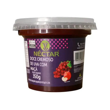DOCE NECTAR UVA C/MACA 350G