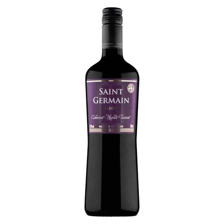 Vinho brasileiro tinto suave saint germain cabernet merlot tannat