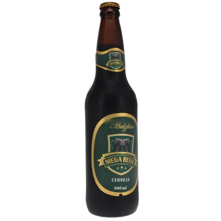 Cerv mega beer malzbier garrafa 600ml 360-34