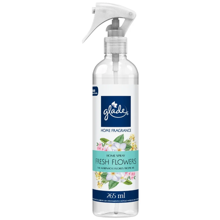 ODORIZADOR GLADE HOME FRAGRANCE FRESH FLOWERS SPRAY 265ML