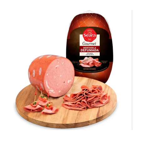 Mortadela defumada seara gourmet kg