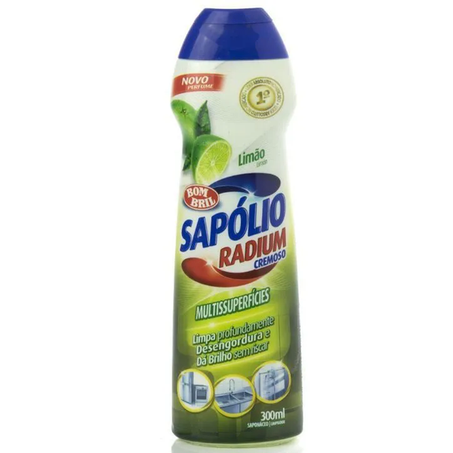 Sapolio radium cremoso limao l250ml p200ml