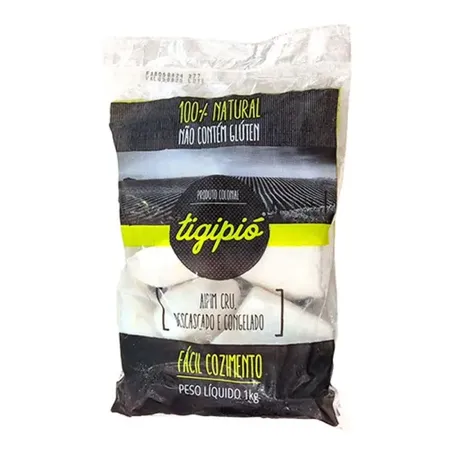 Aipim tigipió congelado 1kg